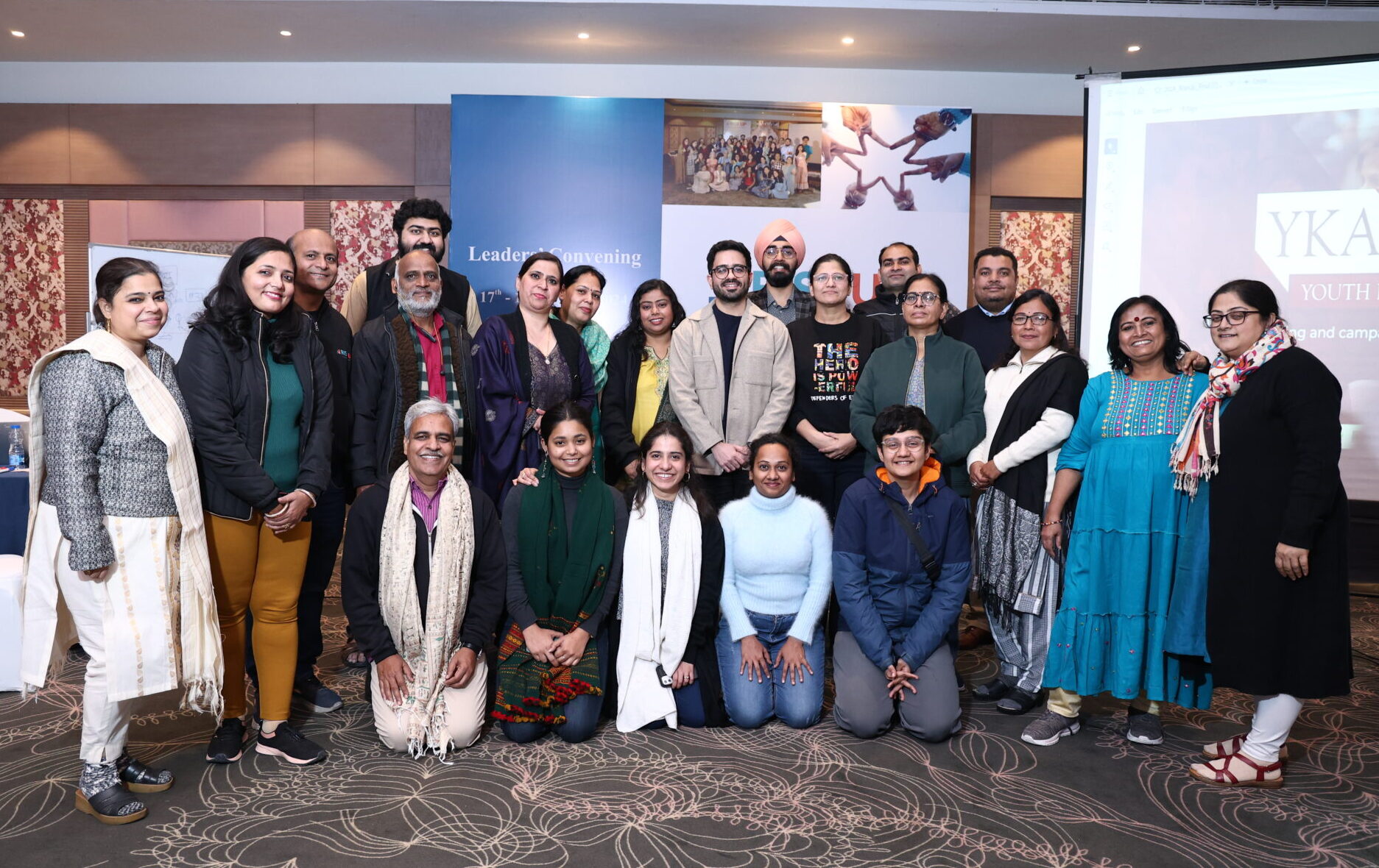 270A7800 (1) Rise Up Leaders and global team members at Delhi Convening in January 2024.