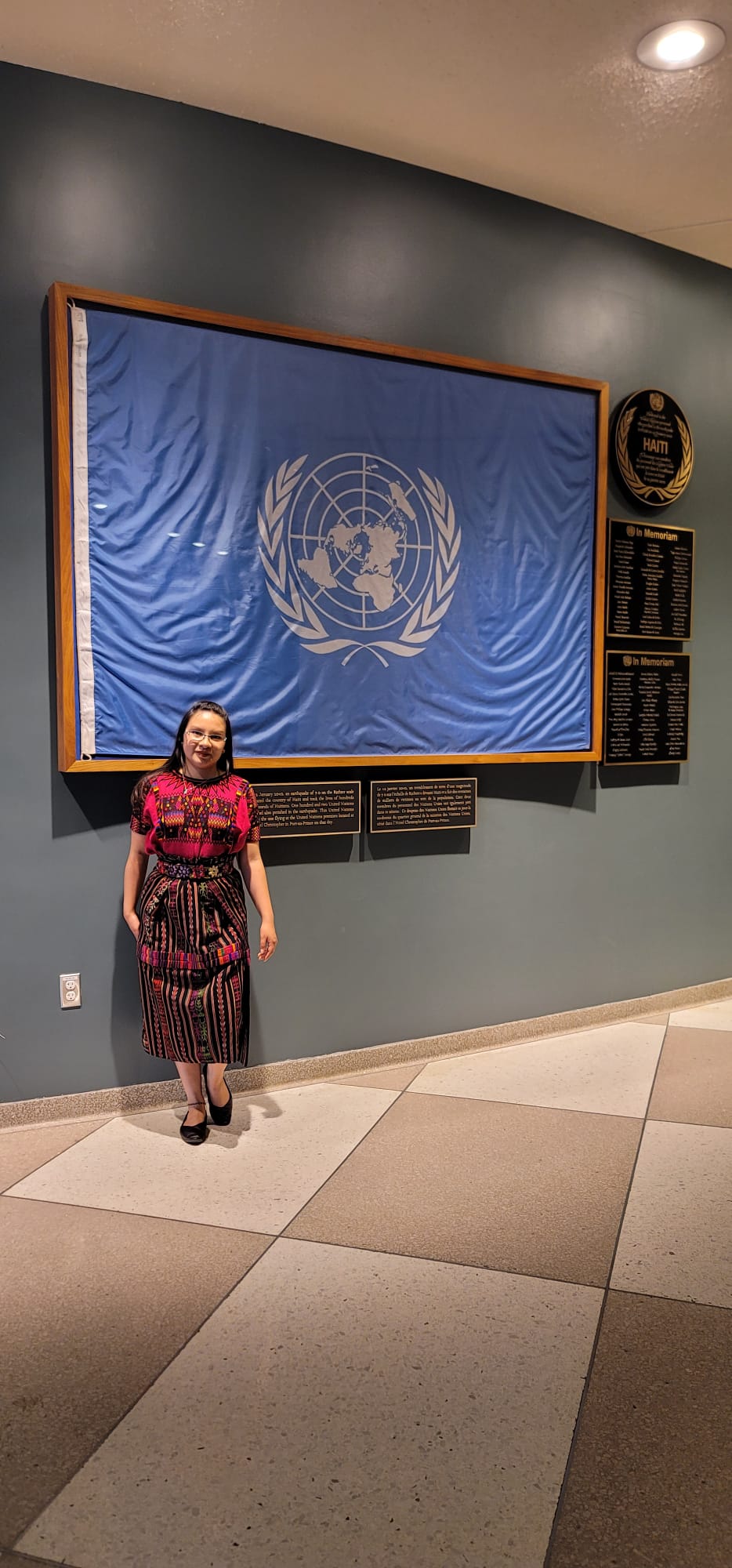 Ixchel_UN flag|Ixchel_UN-flag-1|Maame-Afon-Yelbert-Sai ||