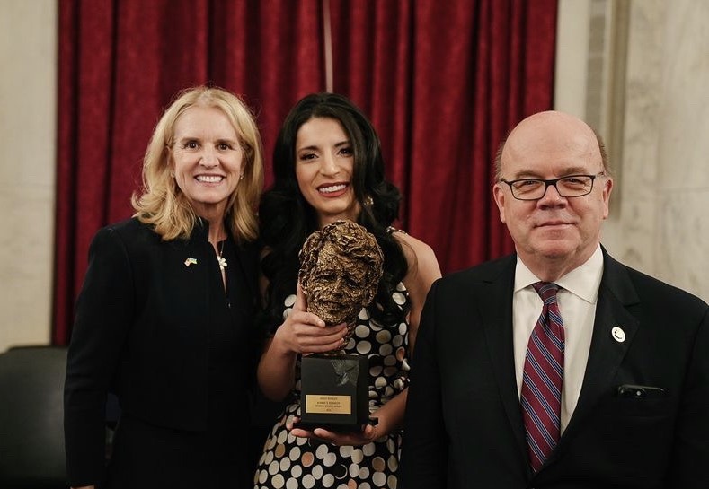 Arely-Westley-RFK-award-Kerry-Kennedy-and-Rep-Jim-McGovern-1