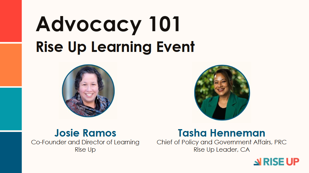 Advocacy 101 graphic