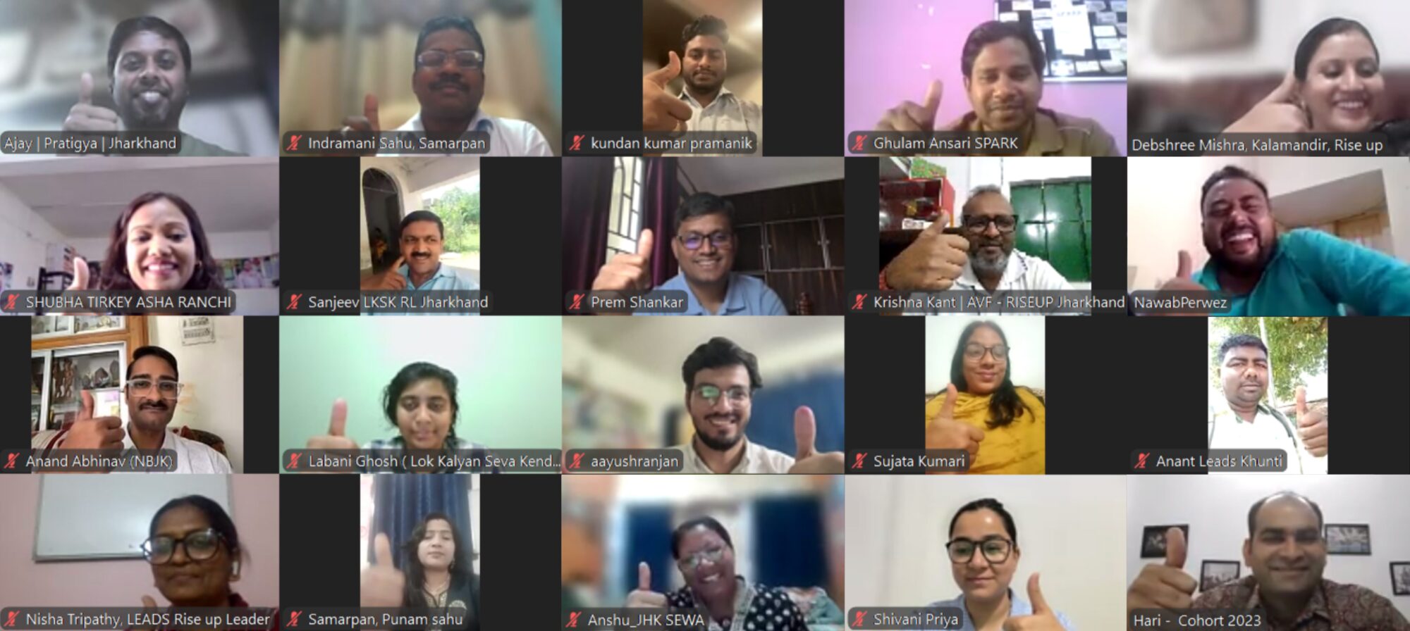 India convening 2025 participant screenshot|India convening 2025 participant screenshot|Shivani circle headshot|Shettima circle headshot|Abdul circle headshot ||||